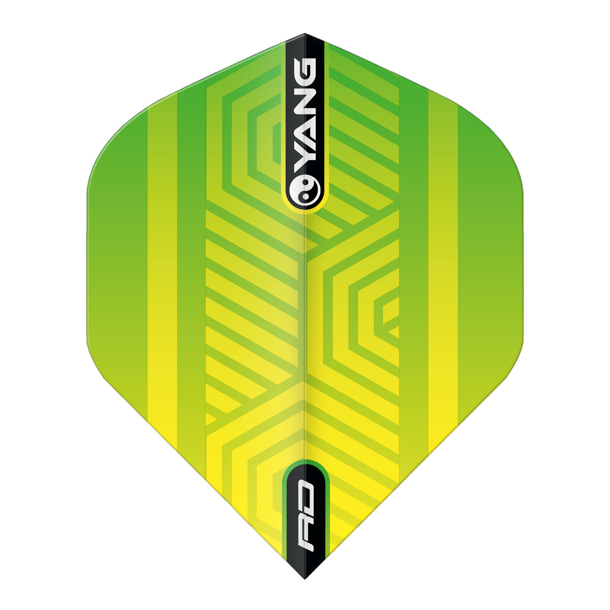 Yin Yang Blue & Green Standard Dart Flights by Red Dragon