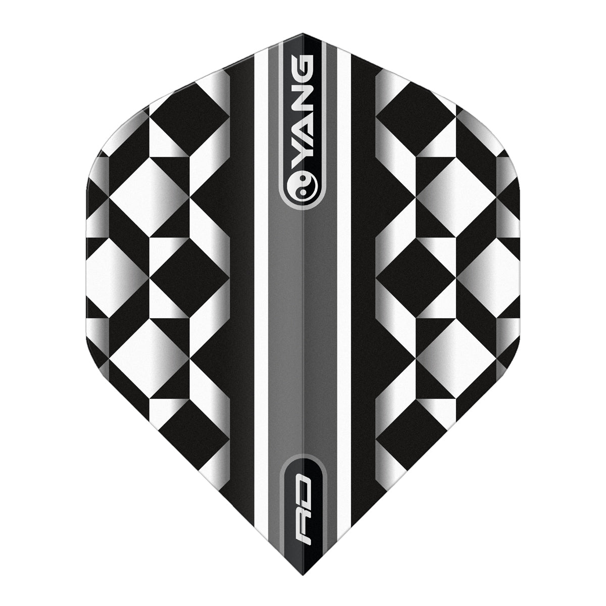 Yin Yang Multi-Colour Standard Dart Flights by Red Dragon