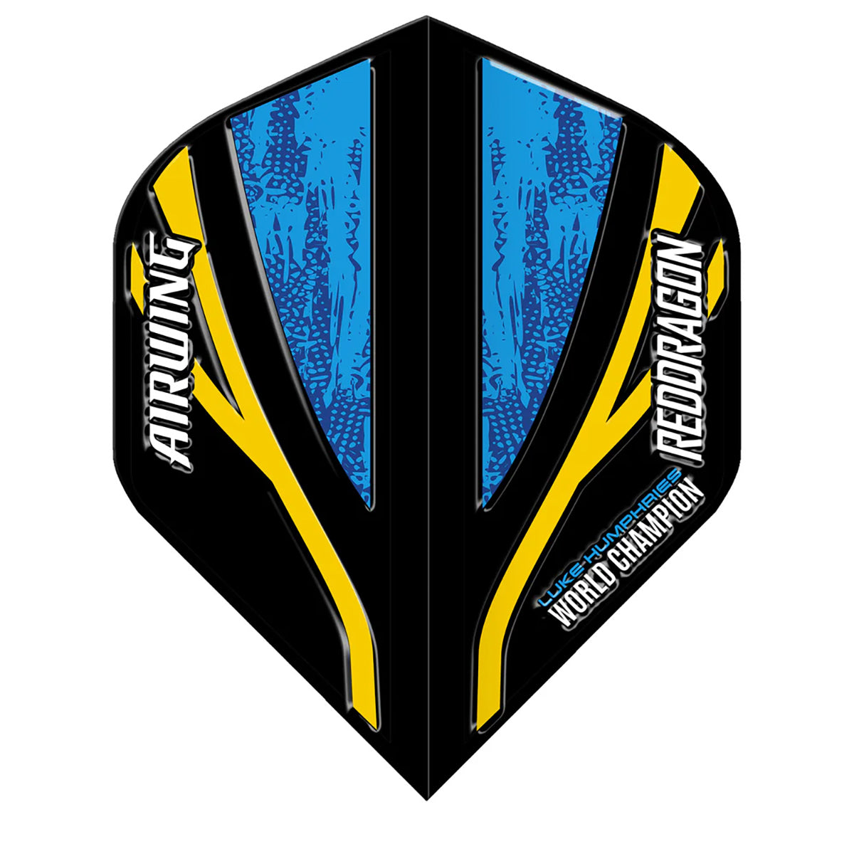 Airwing Luke Humphries World Champion Black Standard Dart Flights by Red Dragon