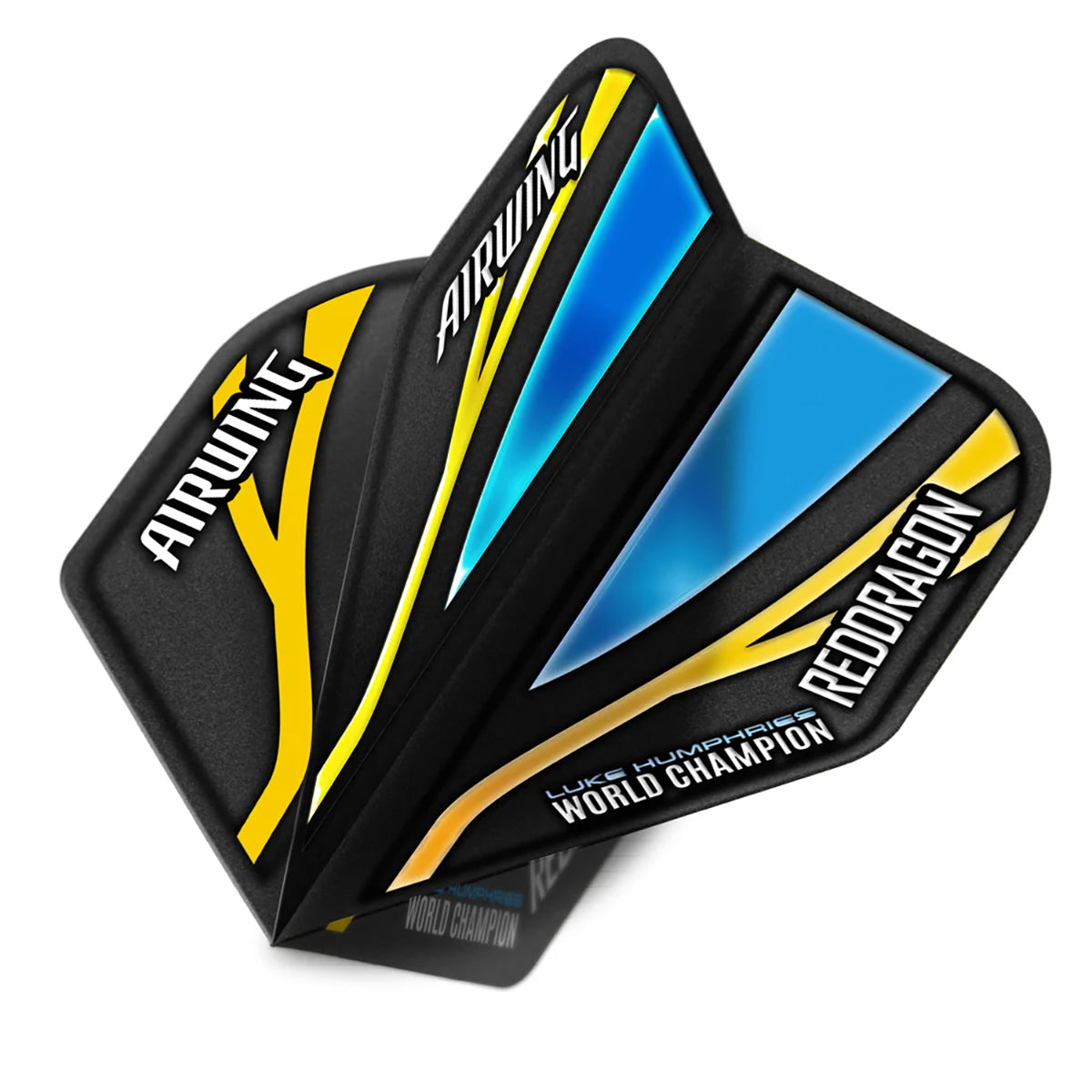 Airwing Luke Humphries World Champion Black Standard Dart Flights by Red Dragon