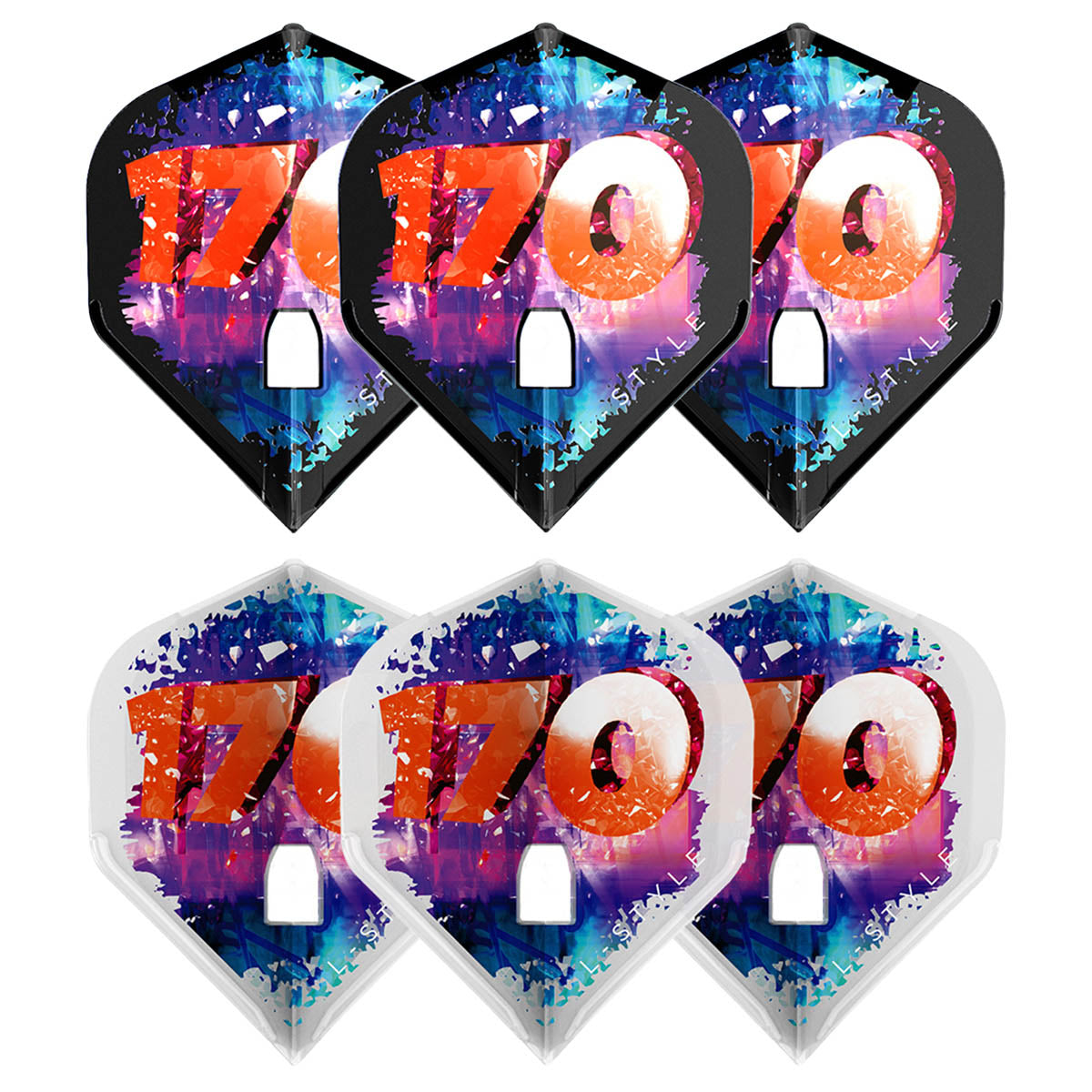 L-Style Fallon V4 170 PRO Dart Flights L1 Standard