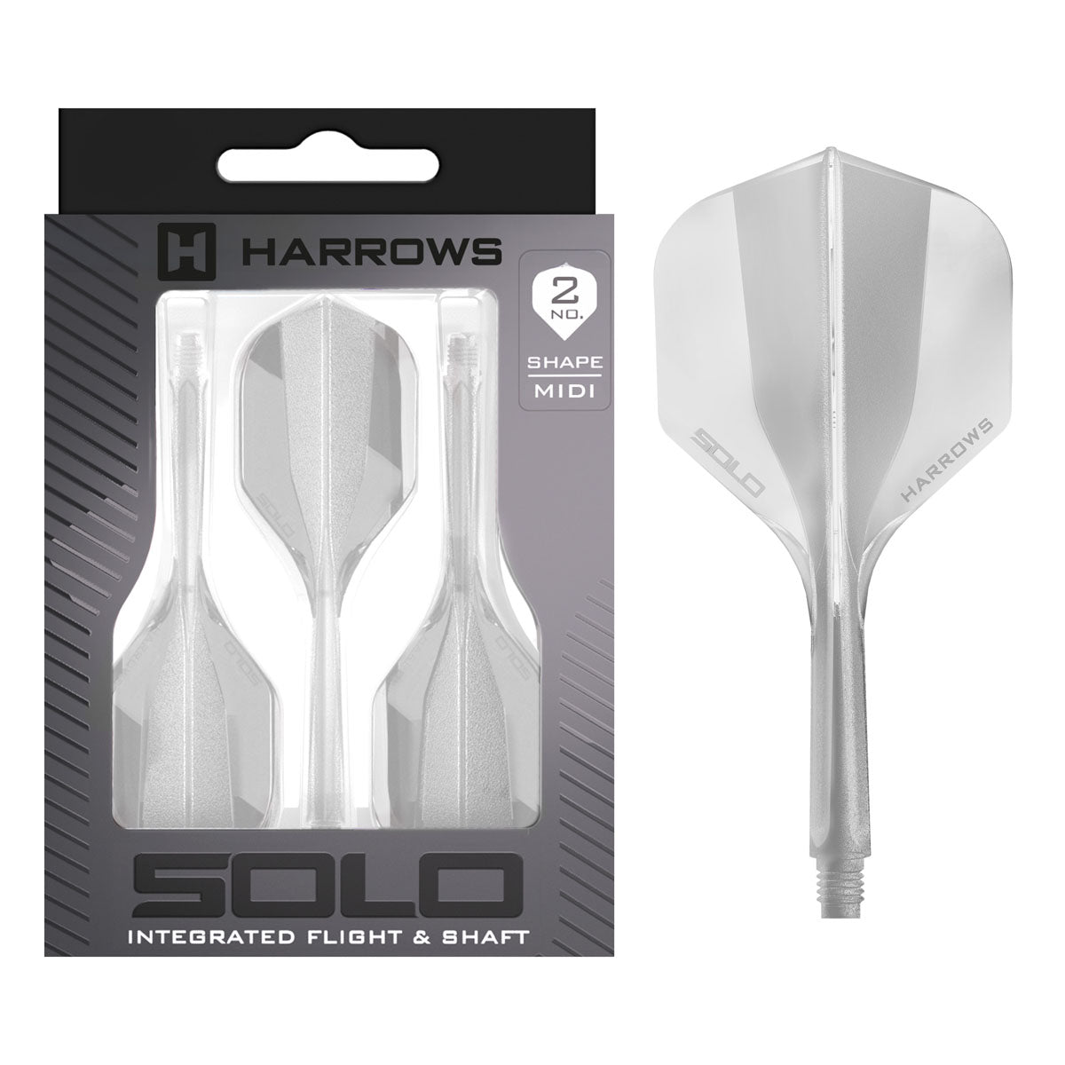 Harrows Solo Integrated Flights & Shafts No2