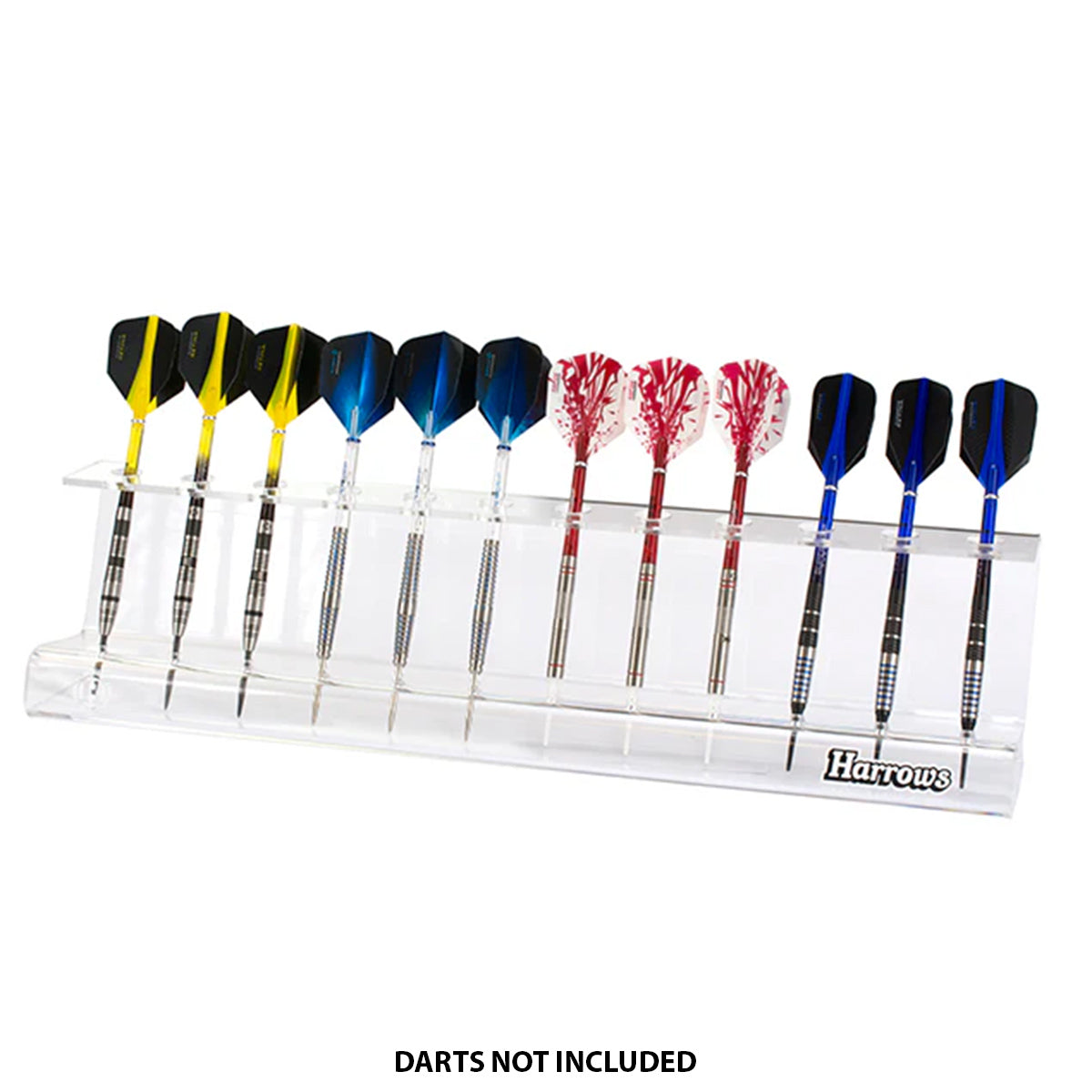 Acrylic 12 Slot Darts Stand by Harrows