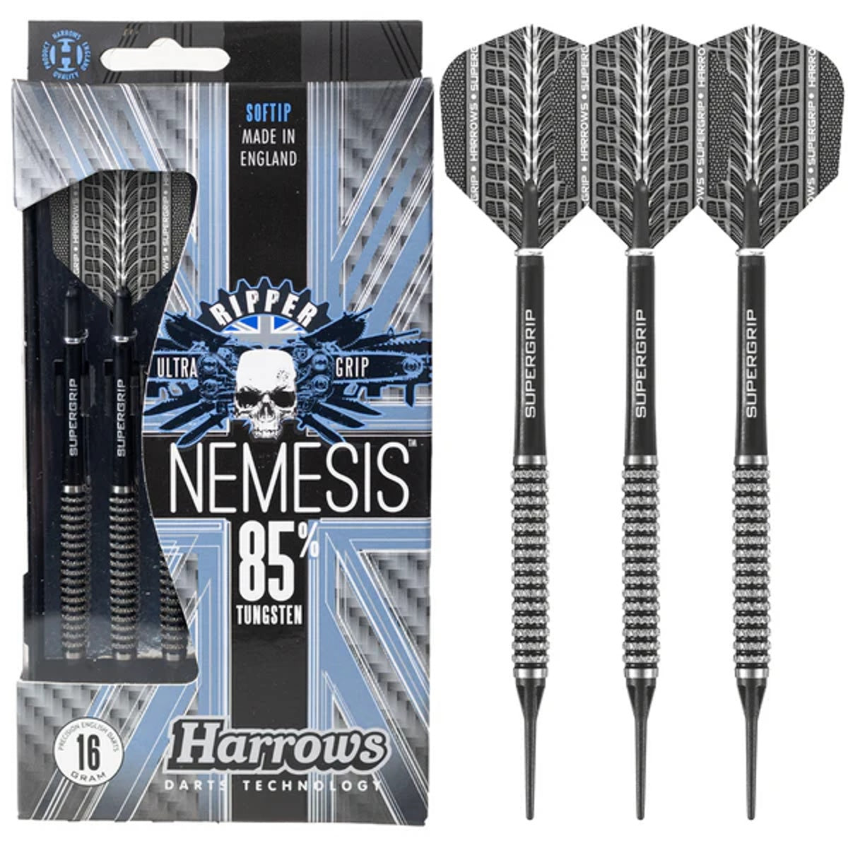 Harrows Nemesis 85% Tungsten Soft Tip Darts
