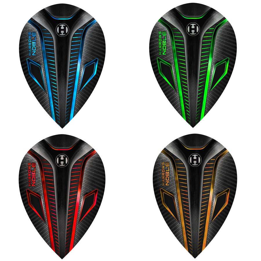 Harrows Noble Pear Dart Flights - 25 SETS