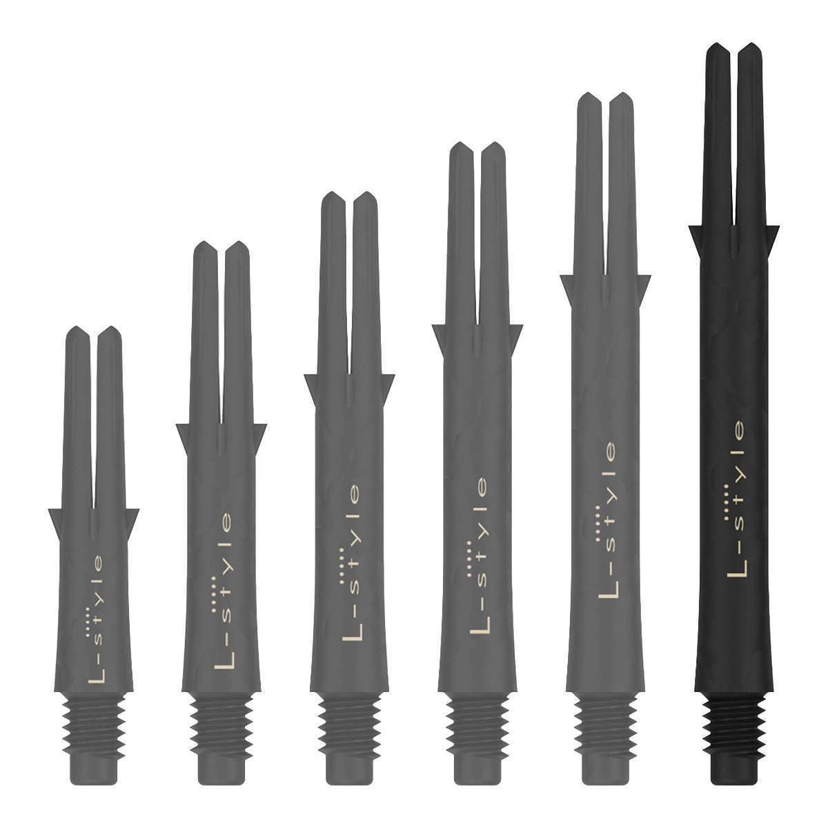 L-Style L-Shaft Carbon Locked Straight Dart Shafts