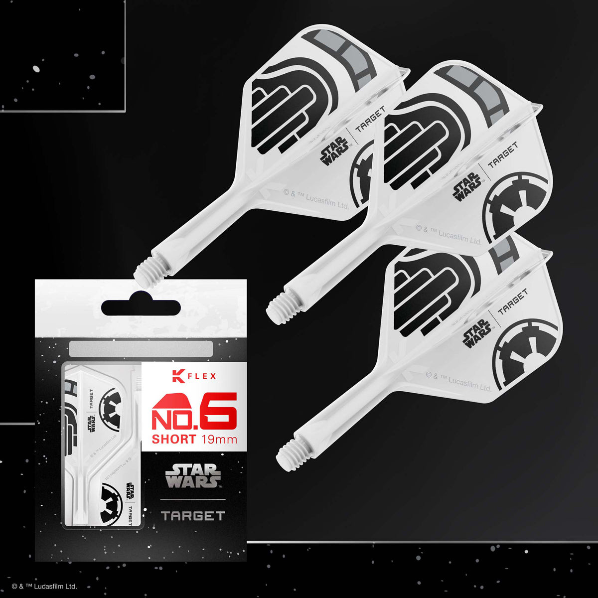 STAR WARS™ | TARGET Stormtrooper K-Flex No6 Integrated Flights and Shafts