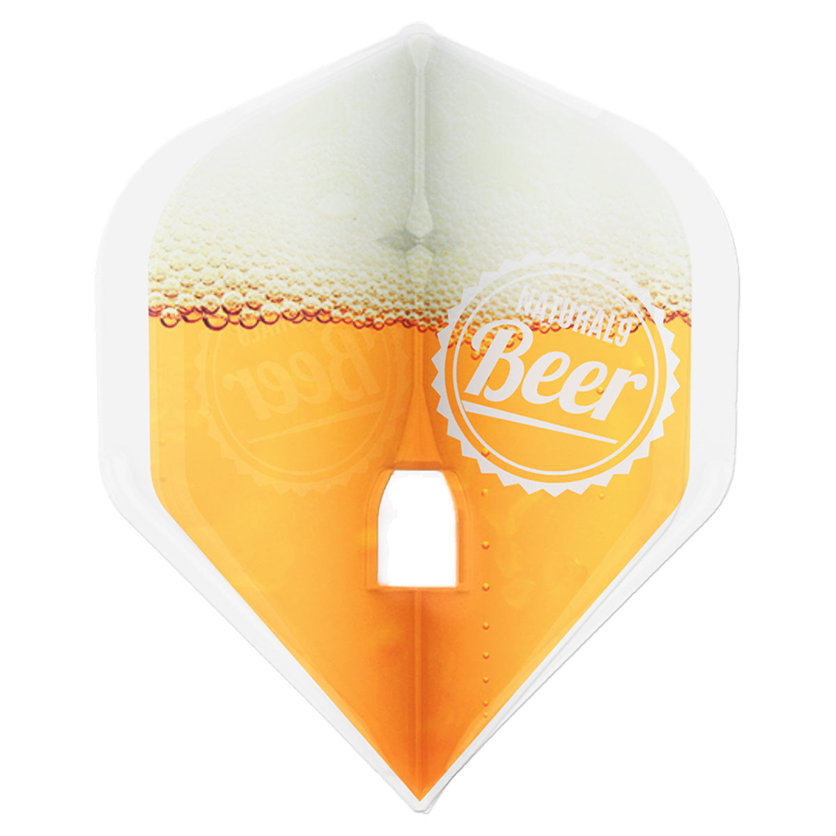 L-Style N9 Love Beer PRO Dart Flights Clear White L1 Standard