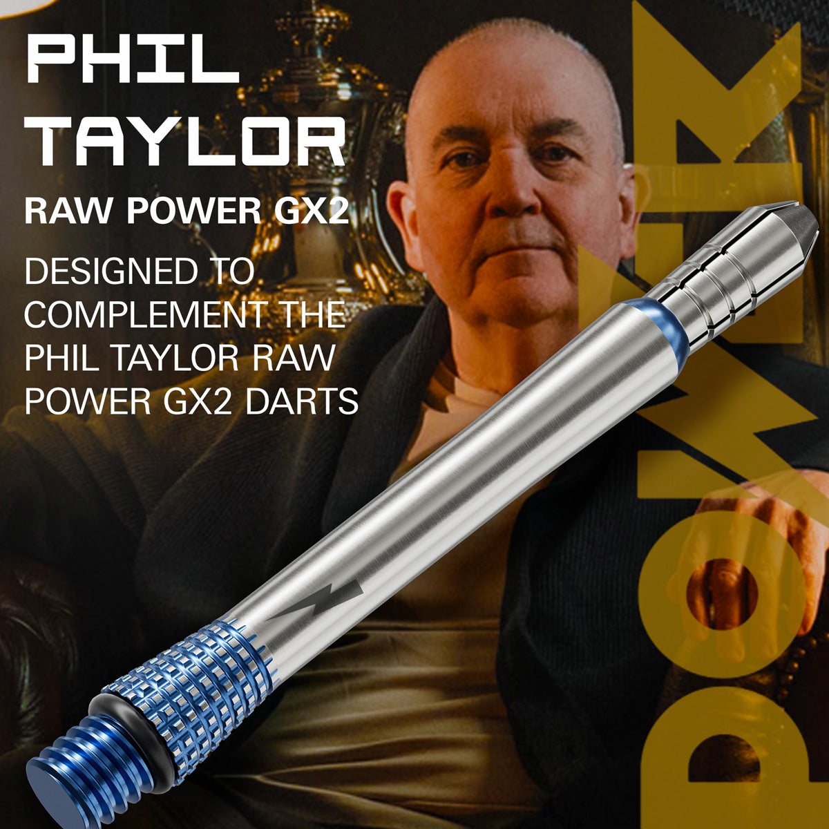 Target Phil Taylor Power Gx2 Titamium Dart Stems / Shafts