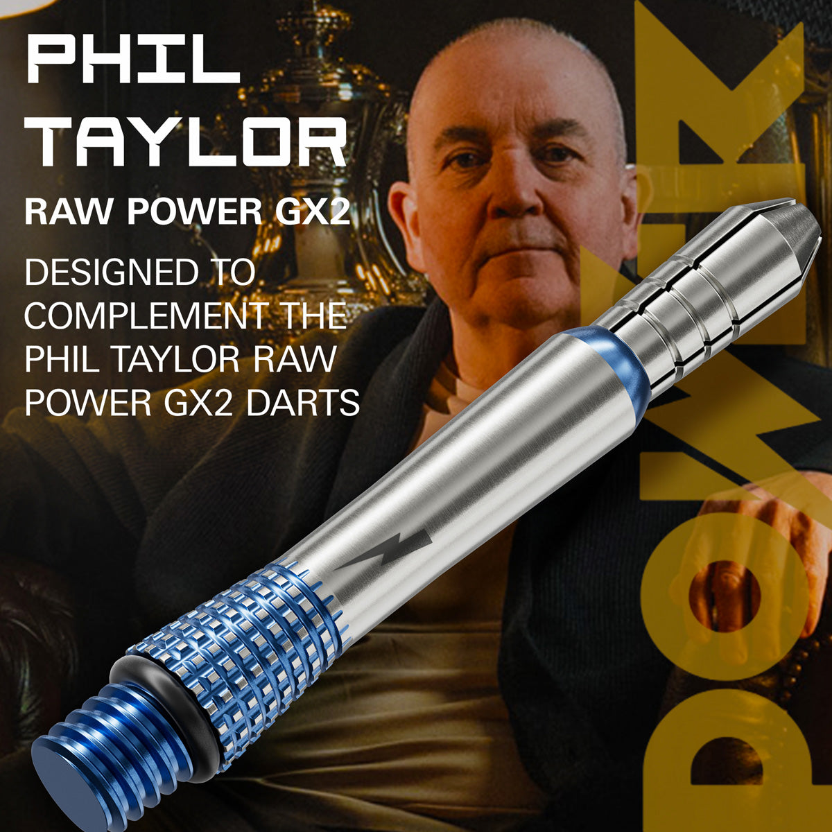 Target Phil Taylor Power Gx2 Titamium Dart Stems / Shafts