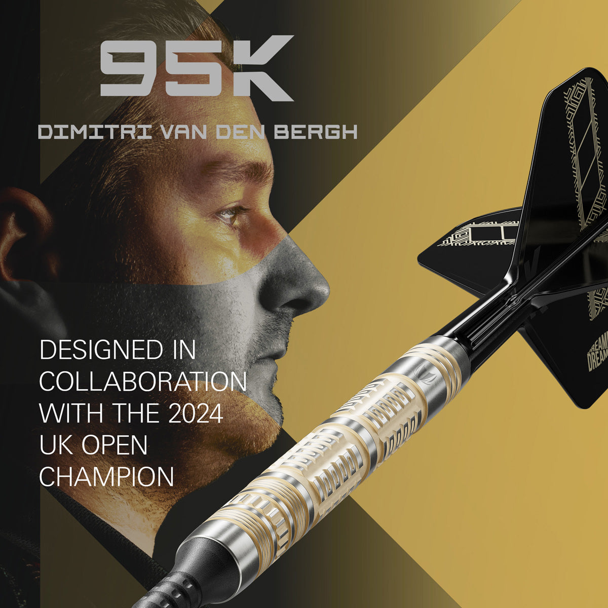 Target Dimitri Van den Bergh 95K 95% Tungsten Soft Tip Darts