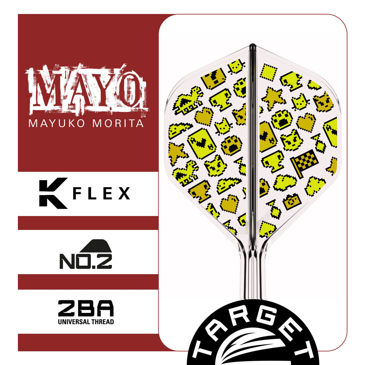 Target Japan Mayuko Morita Mayo K-Flex Integrated Flights & Shafts No2