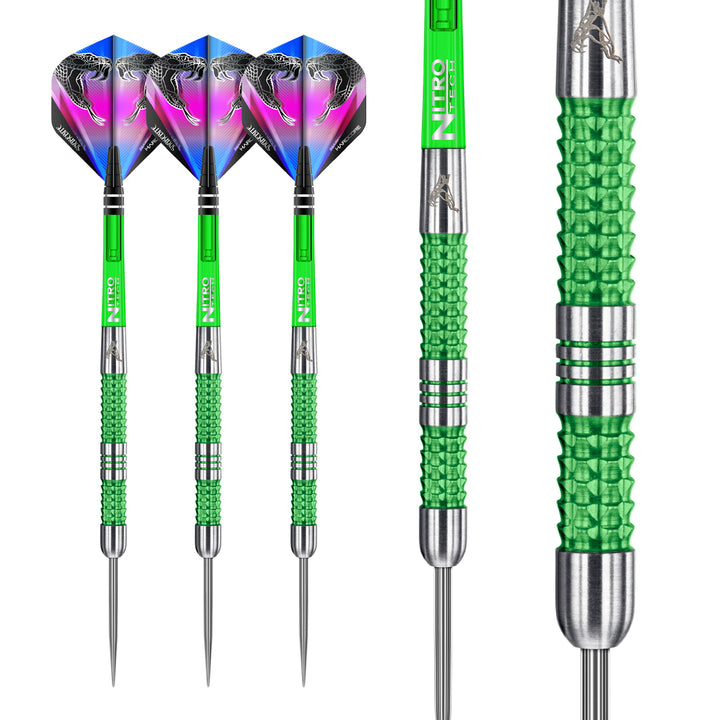 Peter Wright Mamba 90% Tungsten Steel Tip Darts by Red Dragon