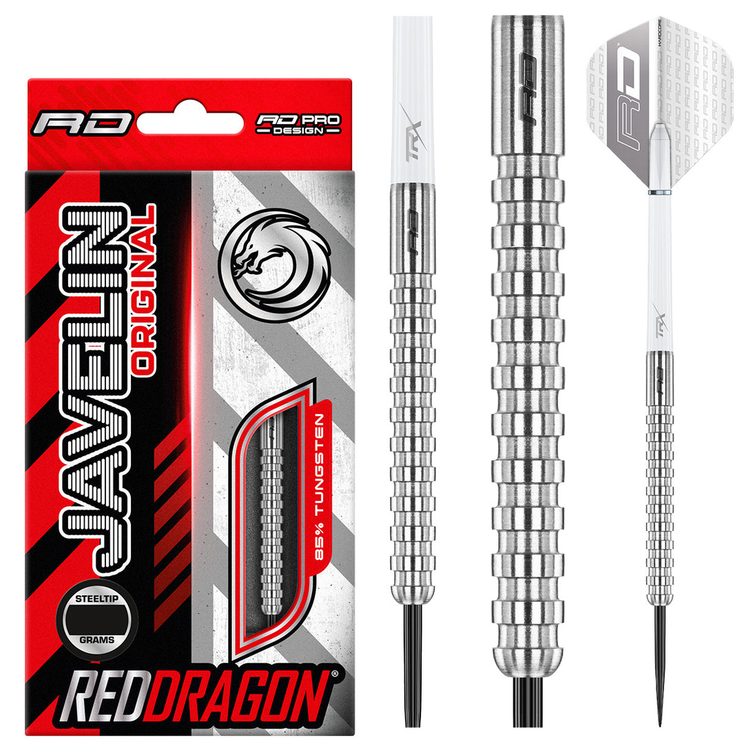 Javelin 85% Tungsten Steel Tip Darts by Red Dragon