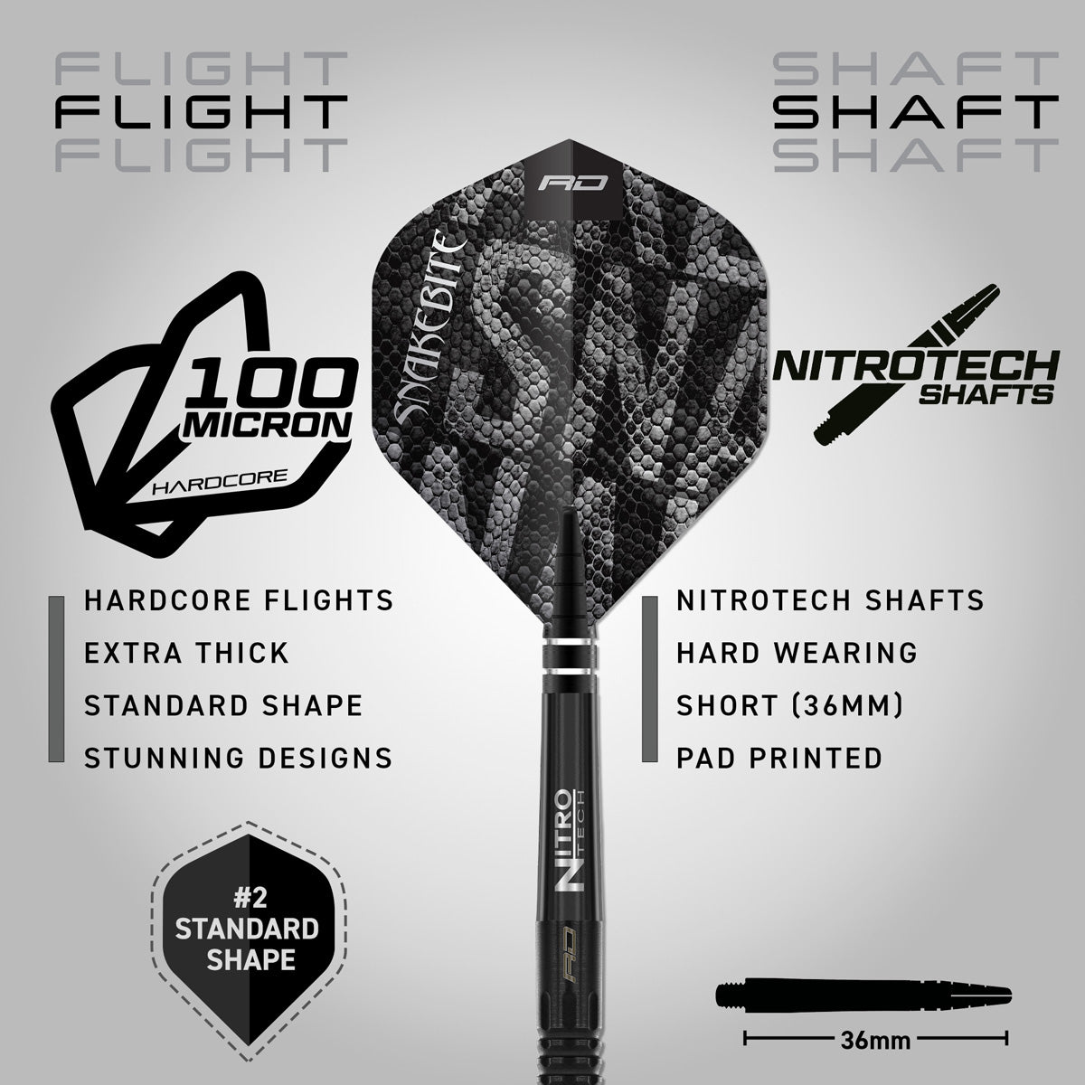 Red Dragon Peter Wright Back Mamba 90% Tungsten Soft Tip Darts