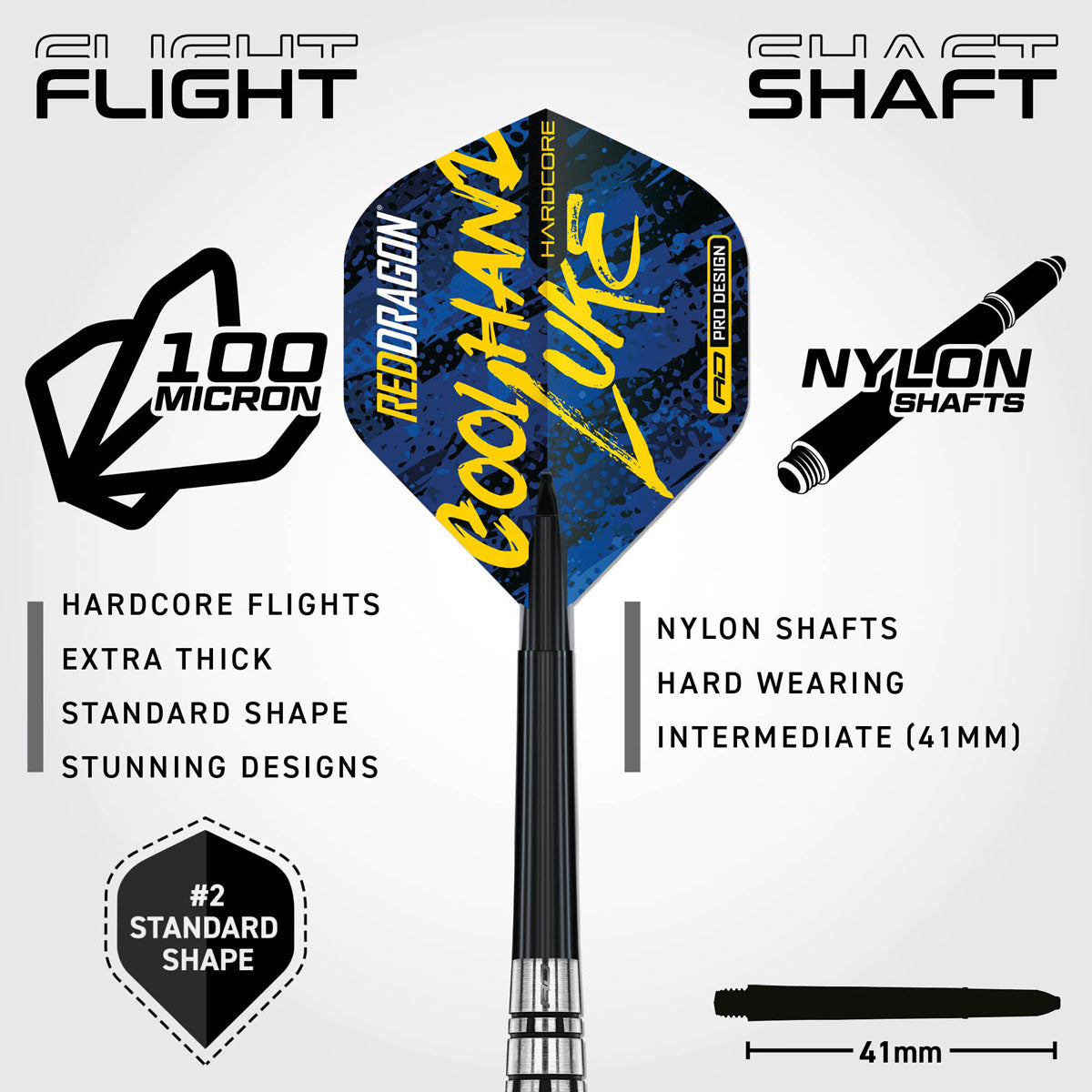 Red Dragon Luke Humphries SE Brass Steel Tip Darts