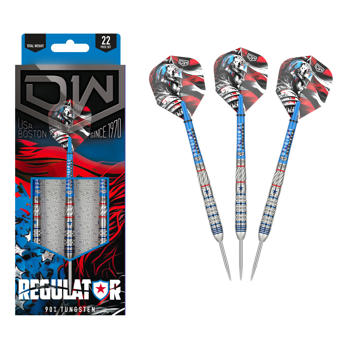 Regulator 90% Tungsten Steel Tip Darts by DW