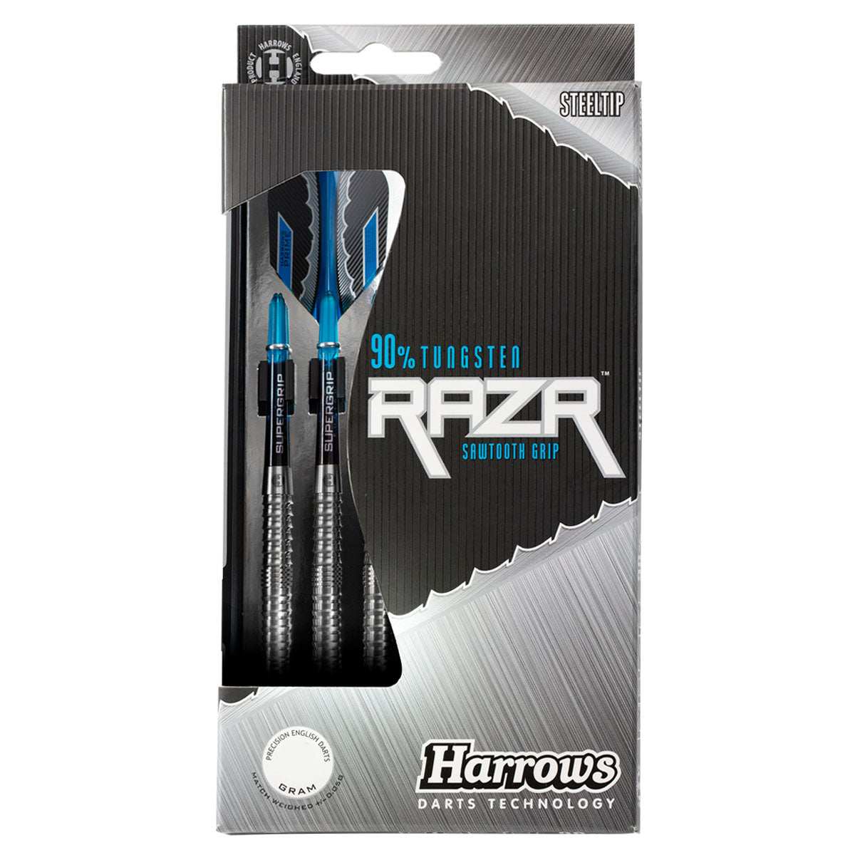 Harrows Razr Straight 90% Tungsten Steel Tip Darts