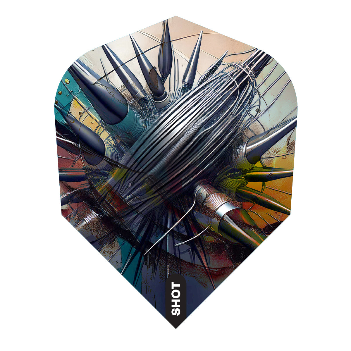 Gnarly Rippah No6 Dart Flights by Shot