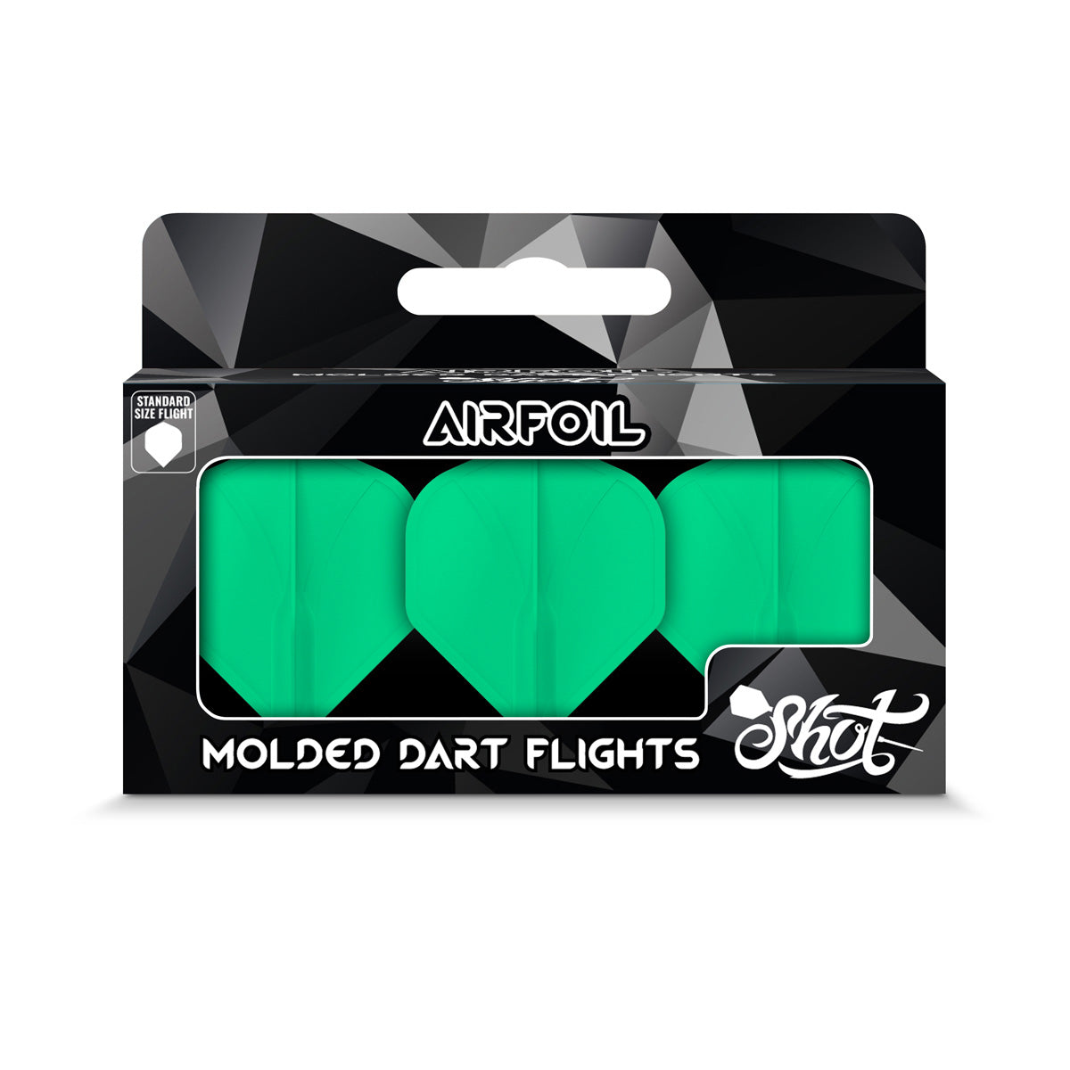 Airfoil Molded Dart Flights by Shot