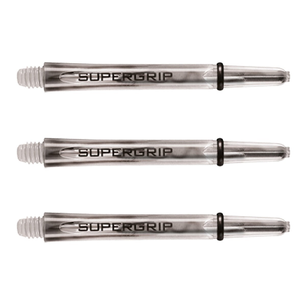 Harrows Supergrip Dart Stems Shafts Smokey Medium length variant image