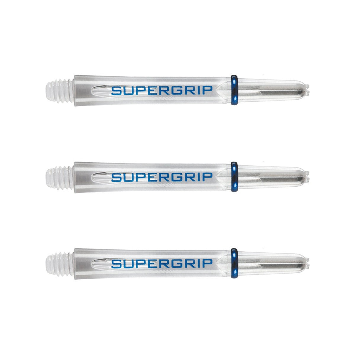 Harrows Supergrip Dart Stems Shafts Clear Midi length variant image