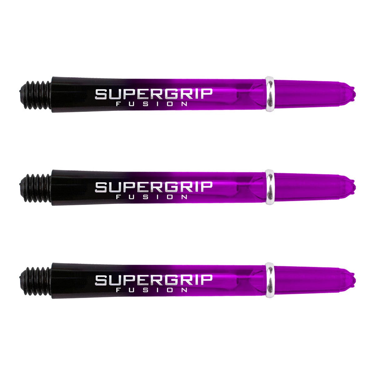 Harrows Supergrip Fusion Dart Stems Shafts Purple Medium length variant image