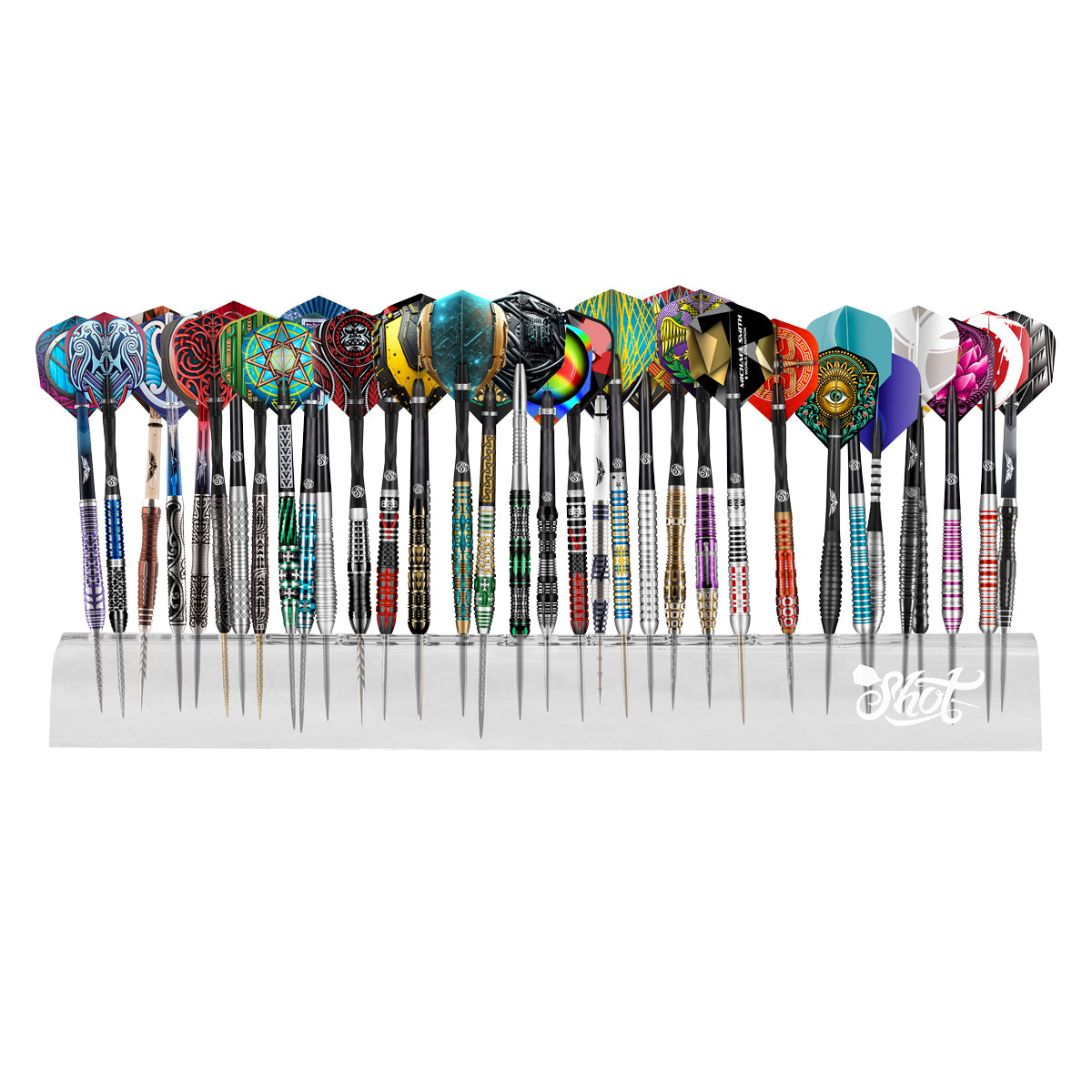 Shot Dart stand - Holds 35 Darts