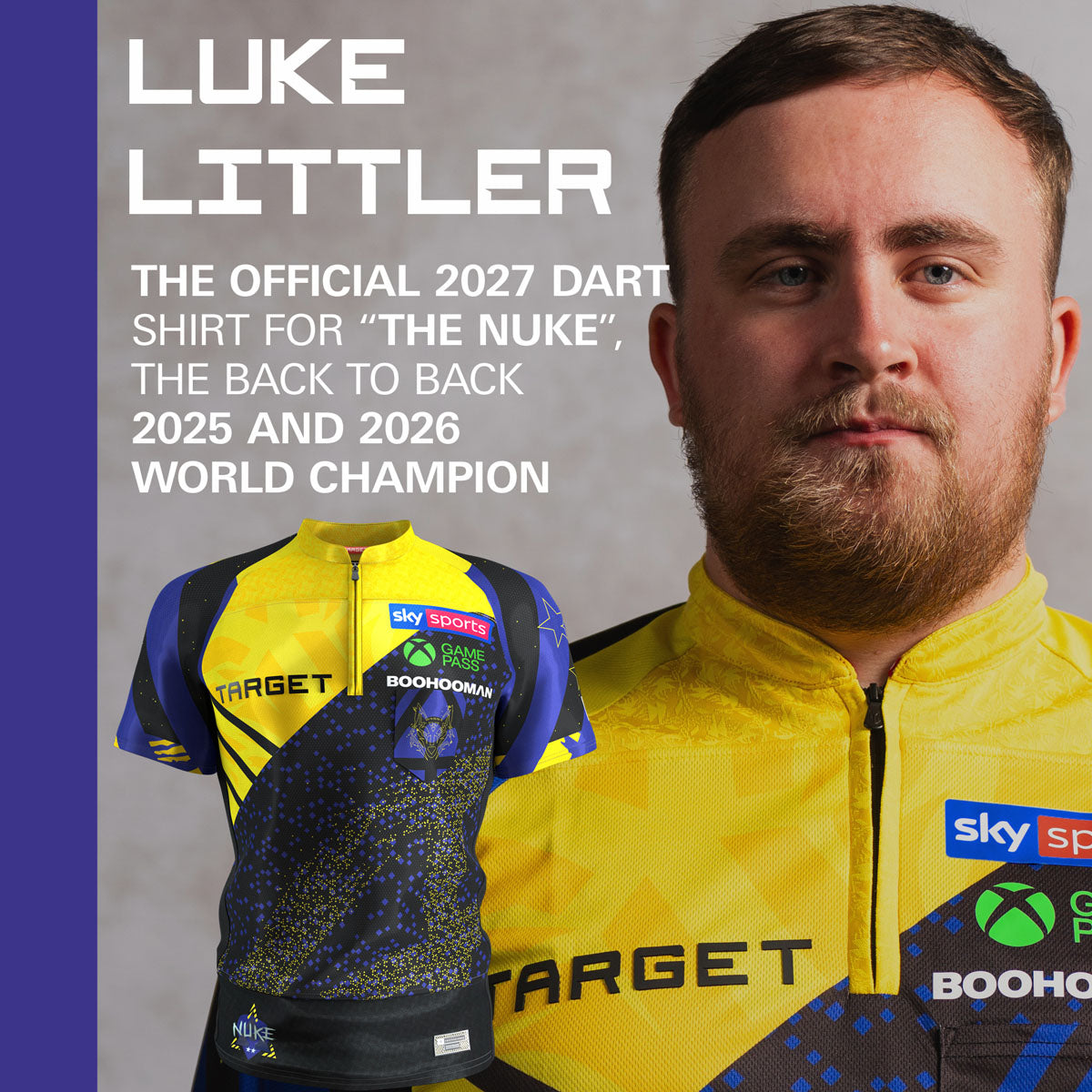 Target Luke Littler 2027 Playing Shirt
