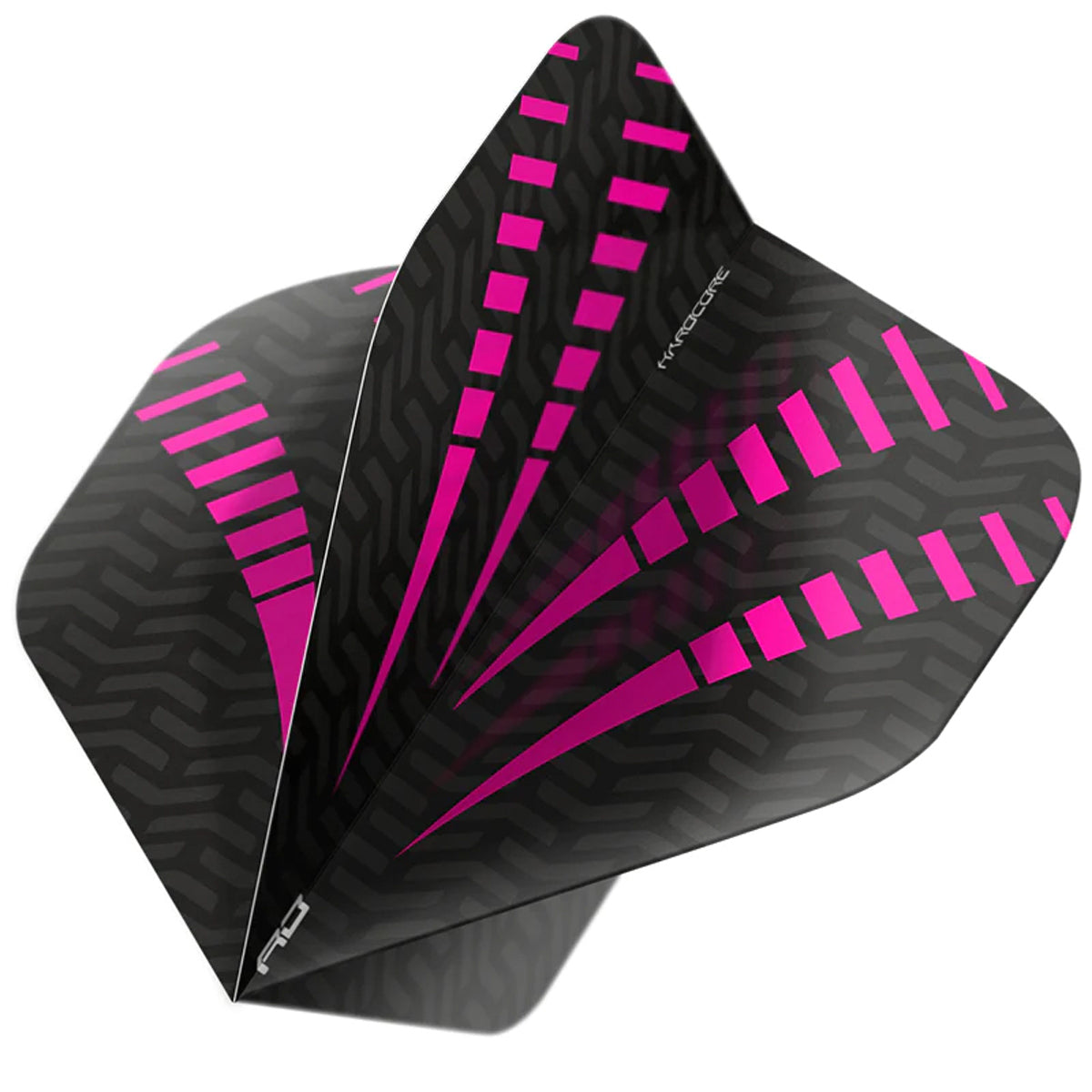 Hardcore Radical Pink Standard Dart Flights by Red Dragon