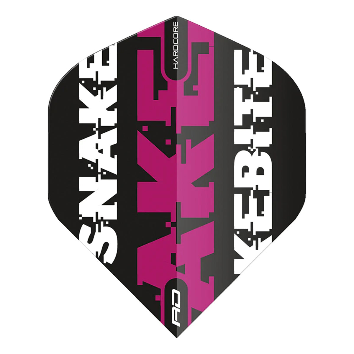 3 x Sets Hardcore Peter Wright Snakebite Selection Pack Standard Dart Flights by Red Dragon