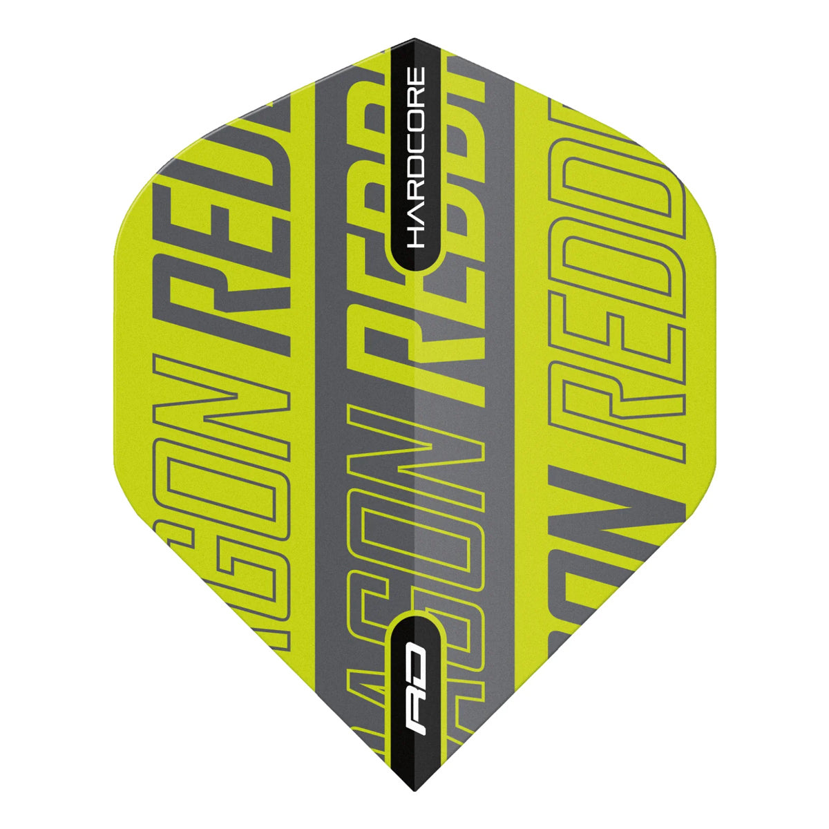 Hardcore XT Green and Grey Red Dragon Standard Dart Flights by Red Dragon