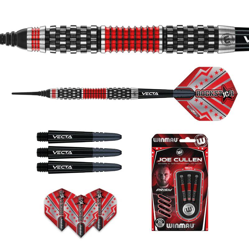 Joe Cullen Rockstar Series RS 1.0 Soft Tip Darts by Winmau
