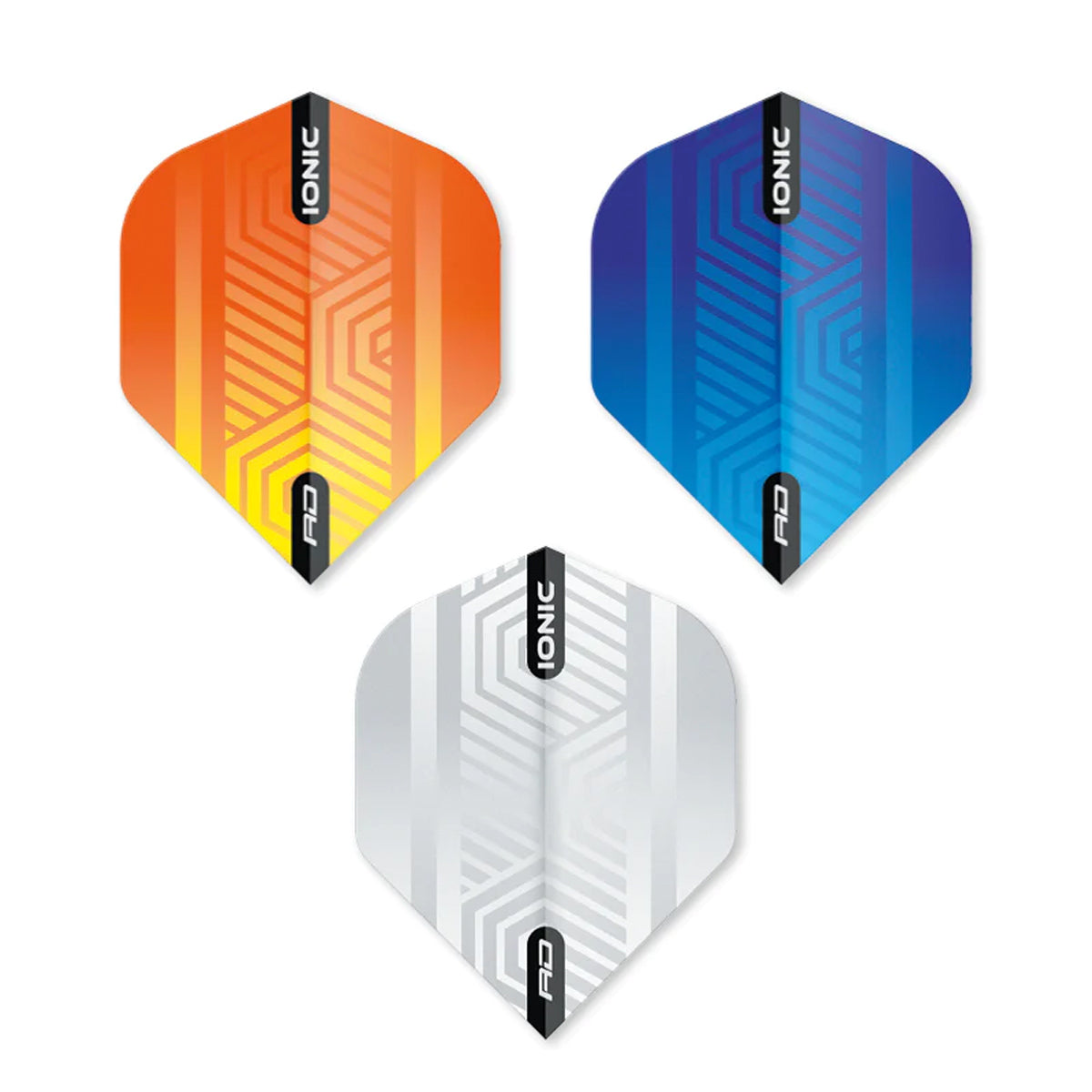 3 x Sets Hardcore Assorted Selection Pack 19 Standard Dart Flights by