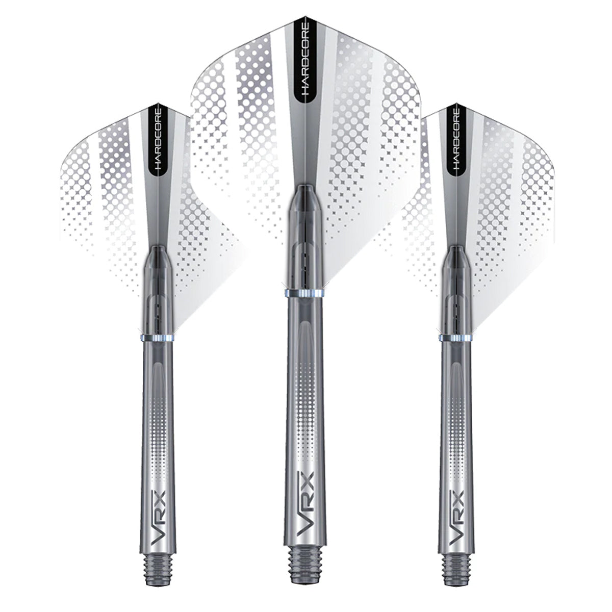 VRX Flight & Shaft Combo - White by Red Dragon - 4 Sets