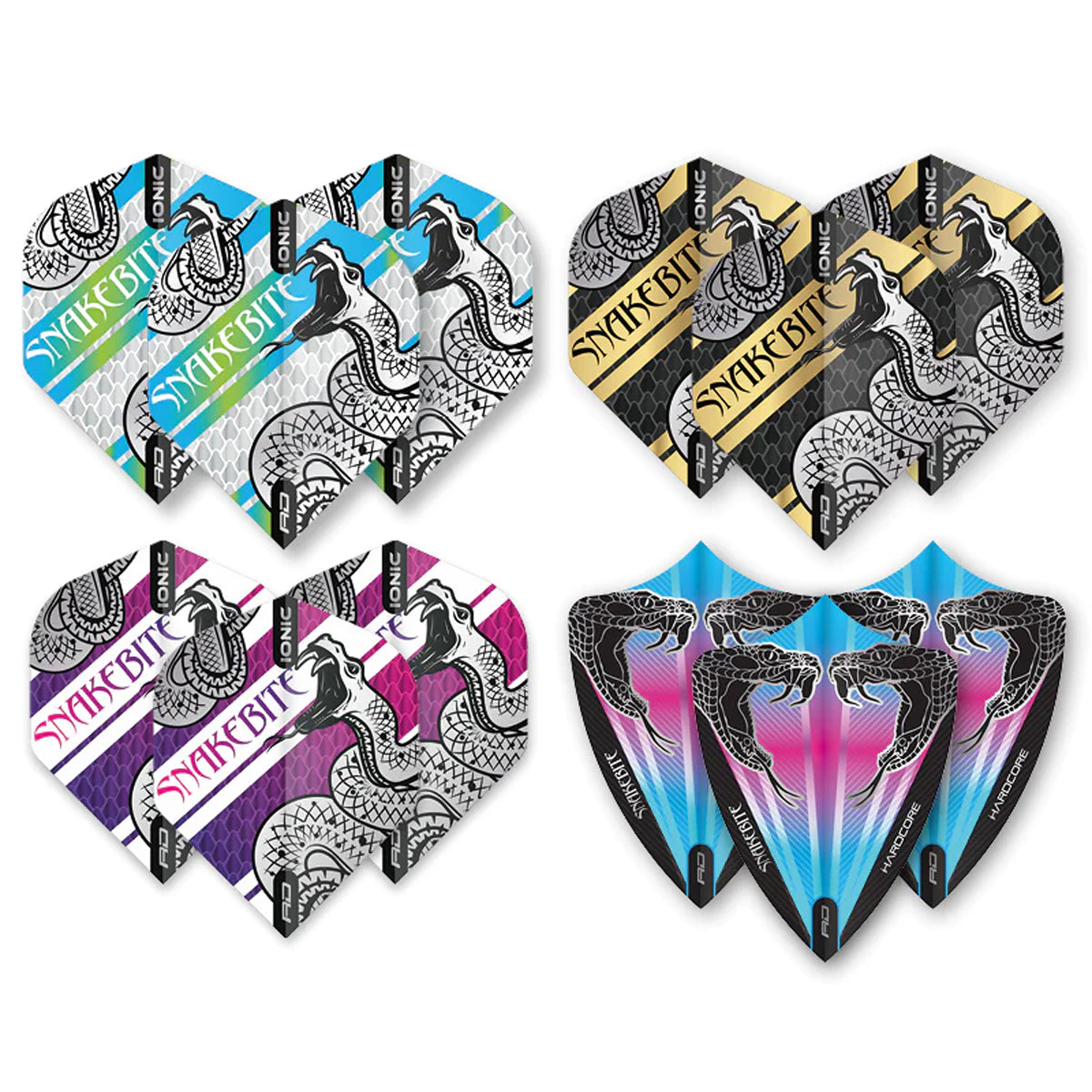 Peter Wright Snakebite Double World Champion Flight Collection by Red Dragon