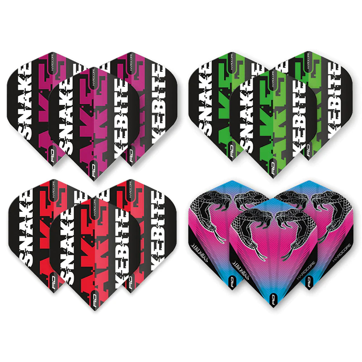 Peter Wright Snakebite Double World Champion Flight Collection by Red Dragon