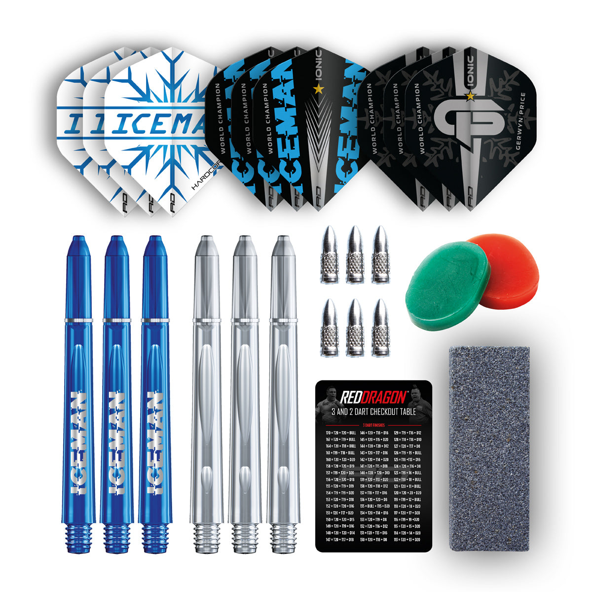 Gerwyn Price Optima Accessory Pack by Red Dragon