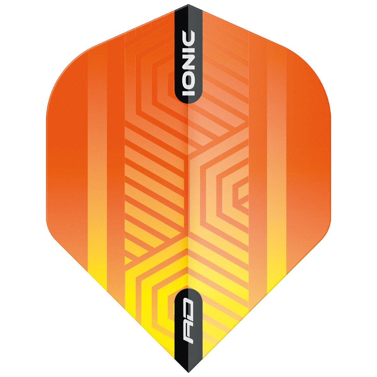 Hardcore Ionic Orange Standard Dart Flights by Red Dragon