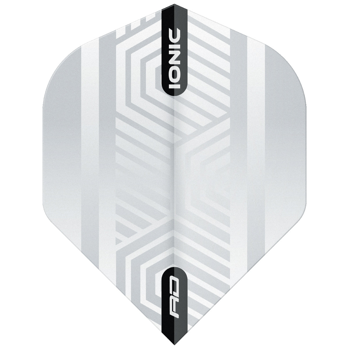Hardcore Ionic White Standard Dart Flights by Red Dragon