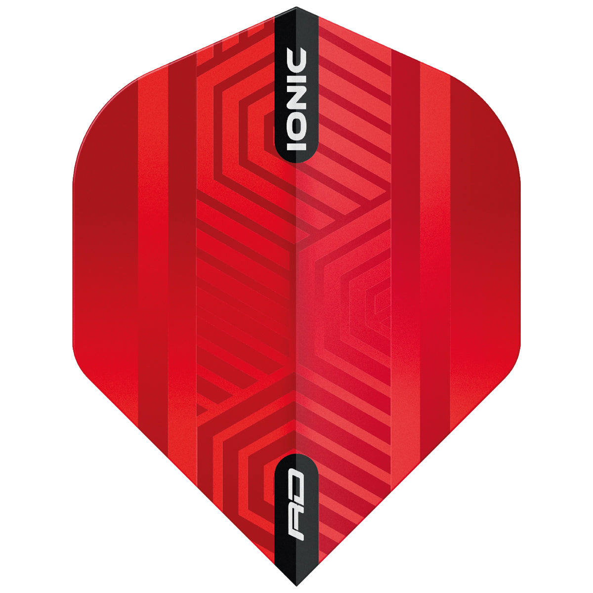 Hardcore Ionic Red Standard Dart Flights by Red Dragon