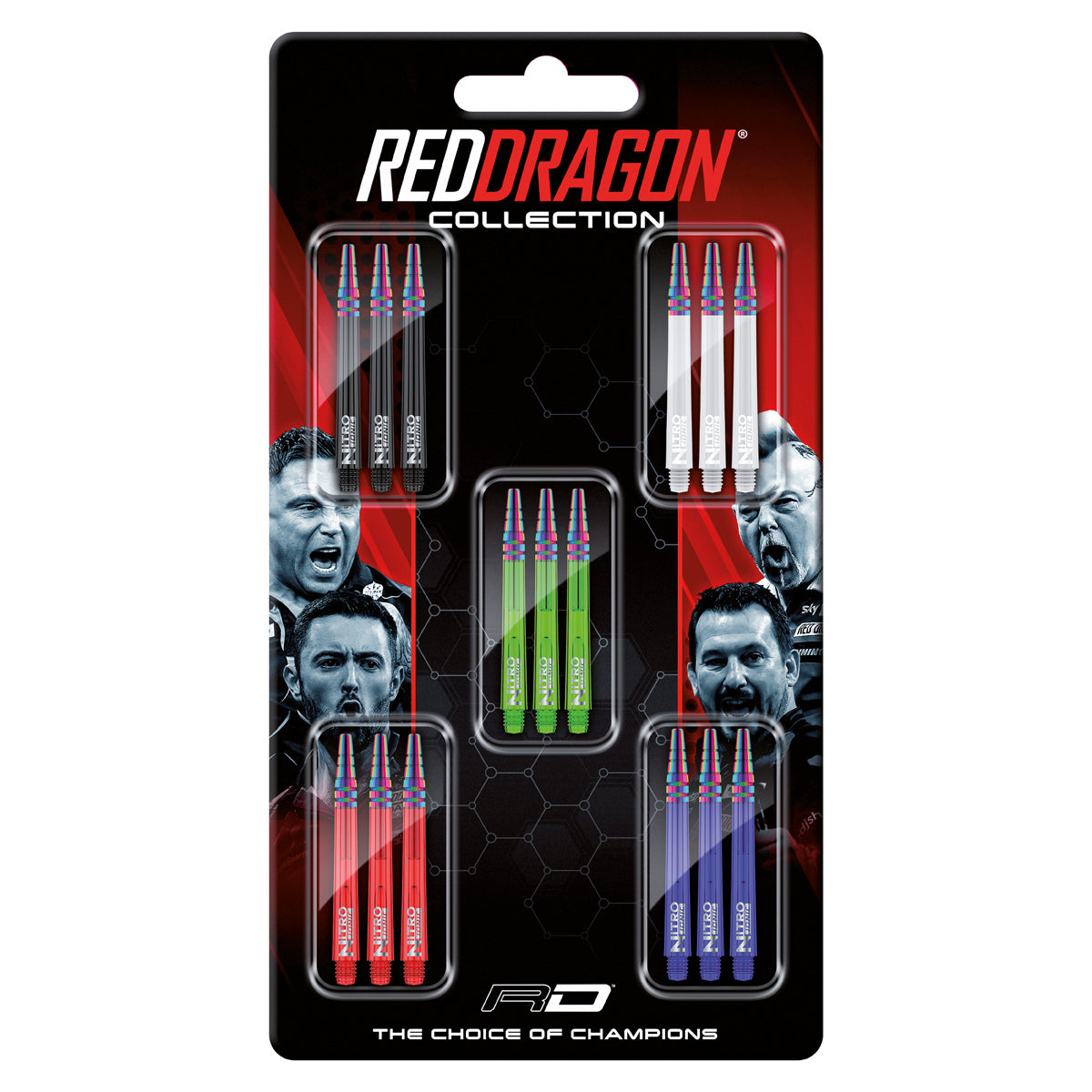 Red Dragon Nitro Ionic Shaft Collection by Red Dragon