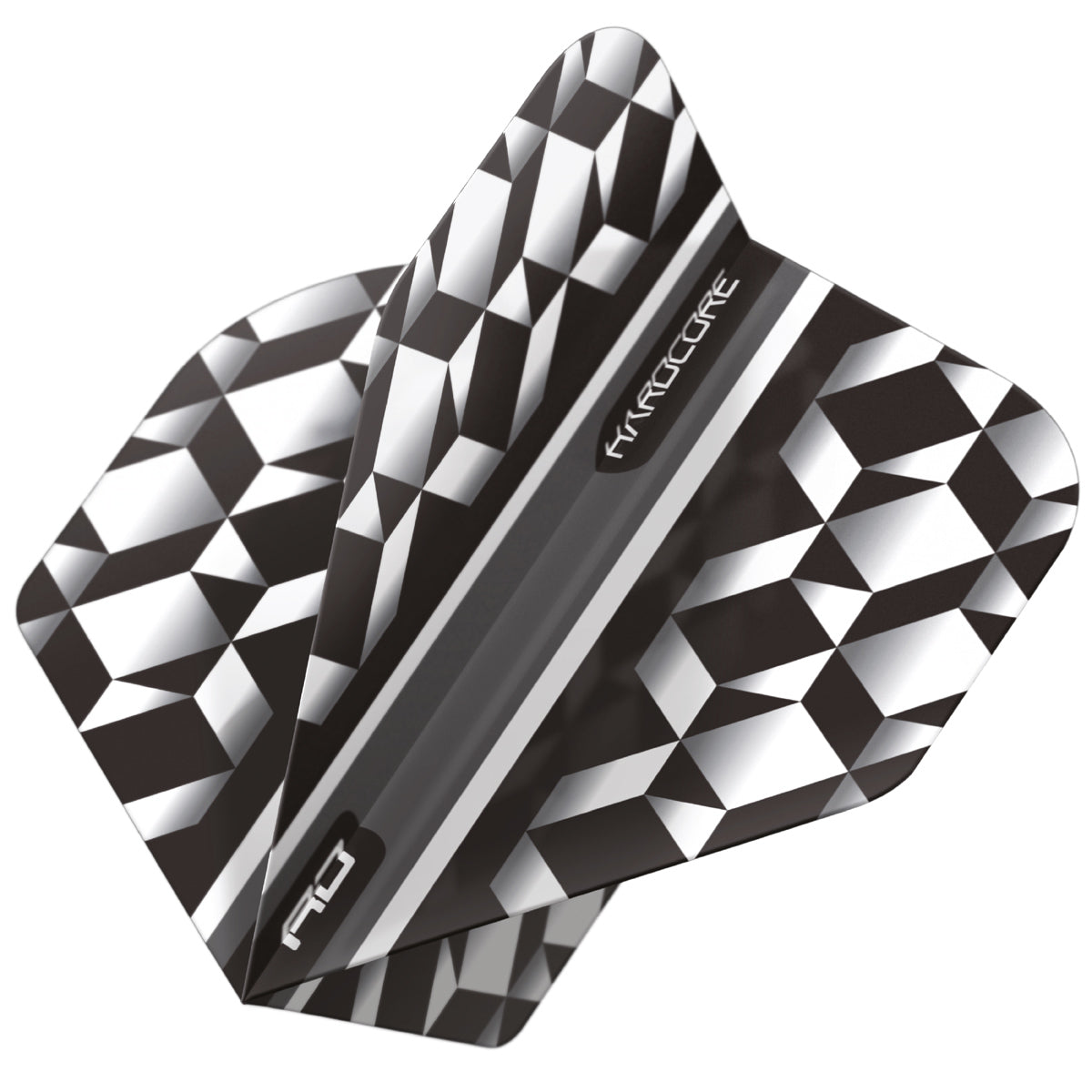 3 x Sets Hardcore Radical Selection Pack Standard Dart Flights by Red Dragon