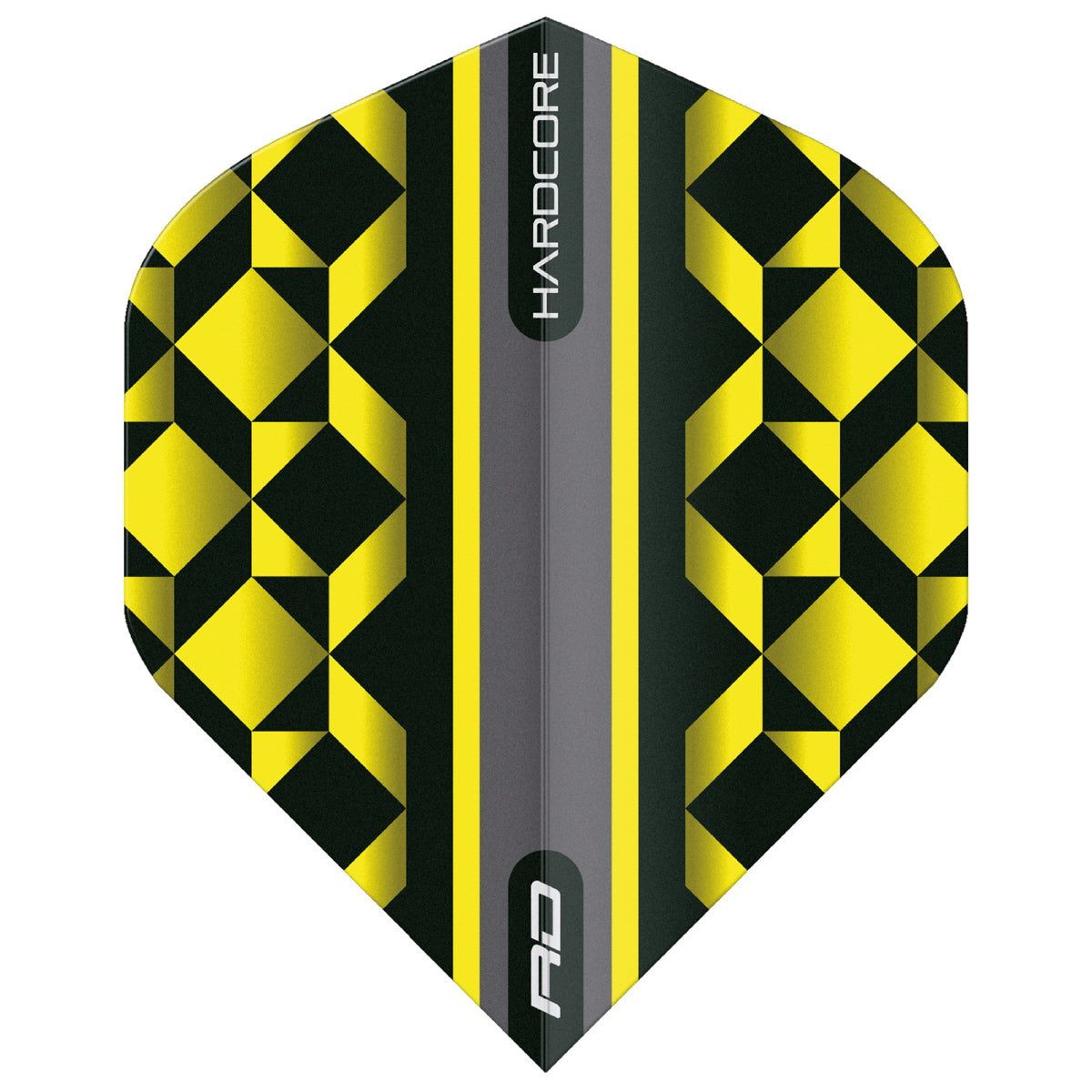 3 x Sets Hardcore Radical Selection Pack Standard Dart Flights by Red Dragon