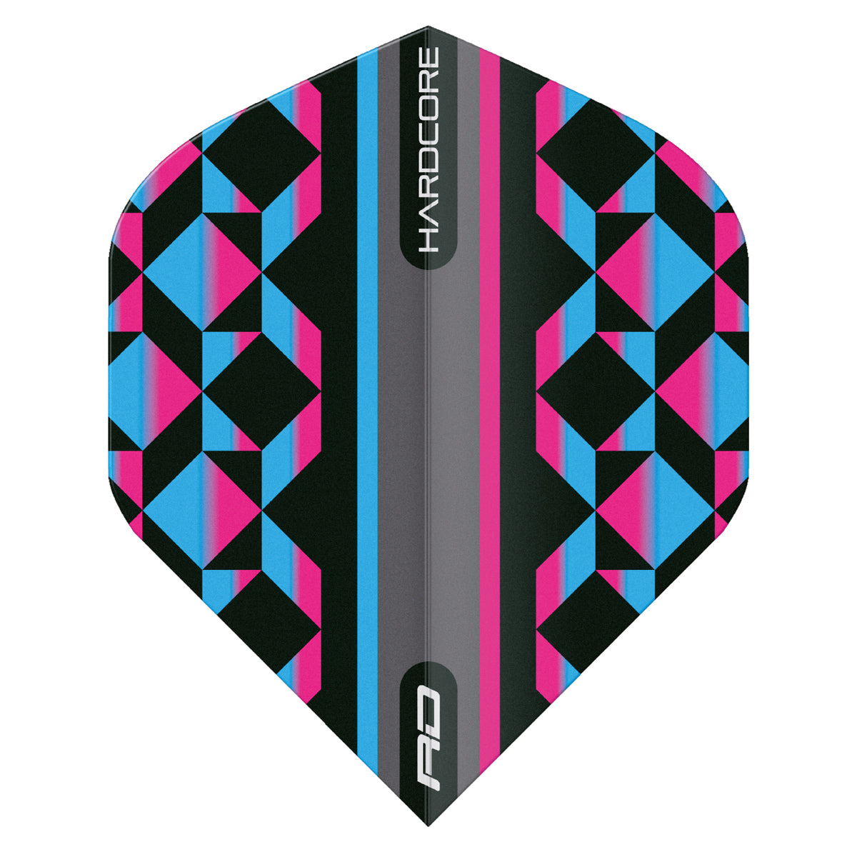 3 x Sets Hardcore Radical Selection Pack Standard Dart Flights by Red Dragon