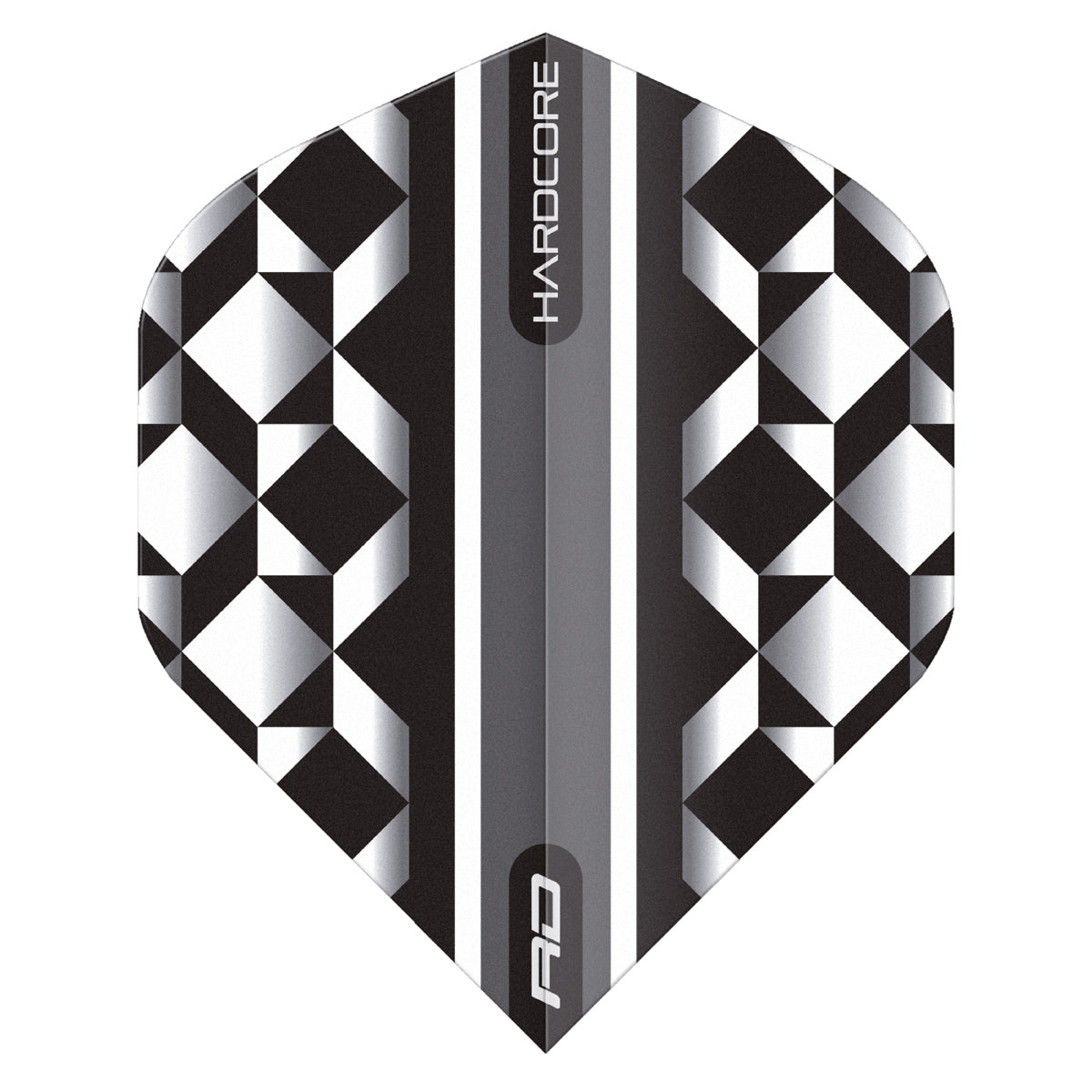 3 x Sets Hardcore Radical Selection Pack Standard Dart Flights by Red Dragon