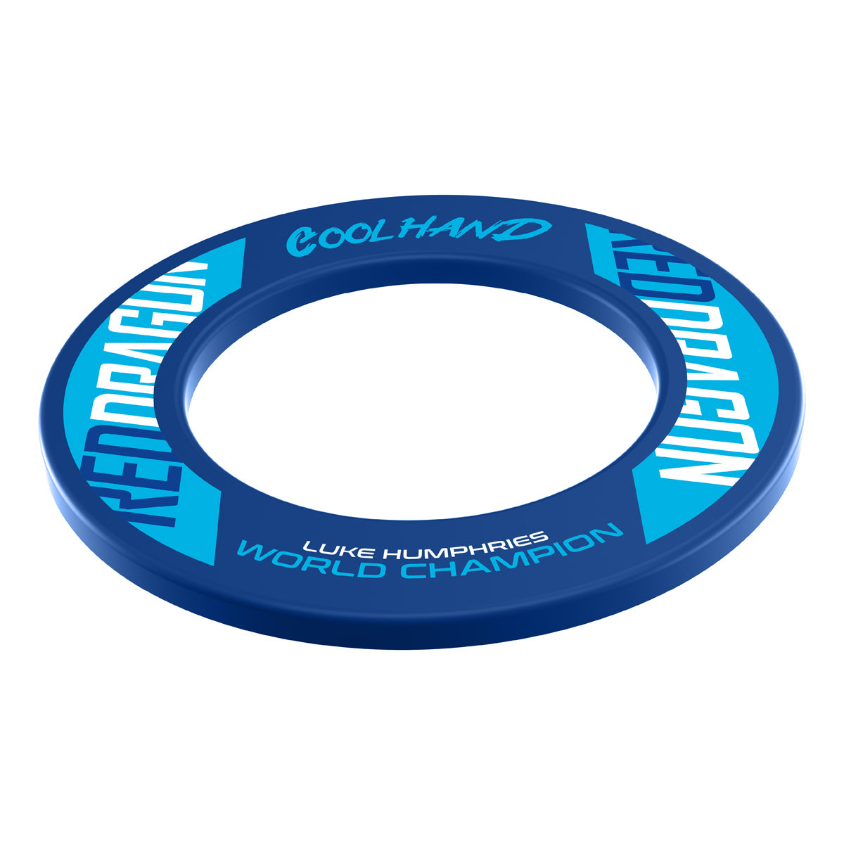 Luke Humphries World Champion Dartboard Surround by Red Dragon