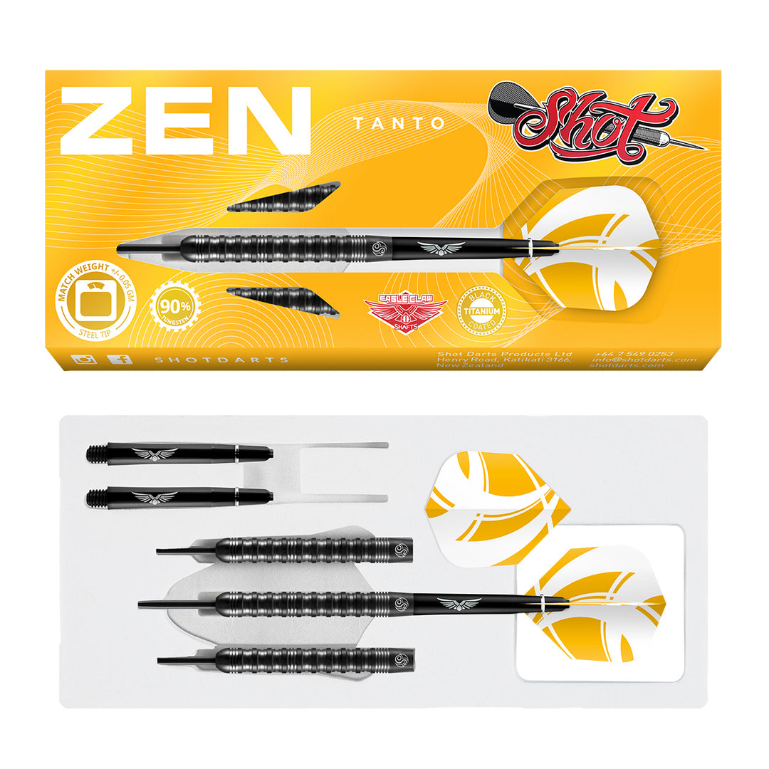 Shot Zen Tanto Dart Packaging