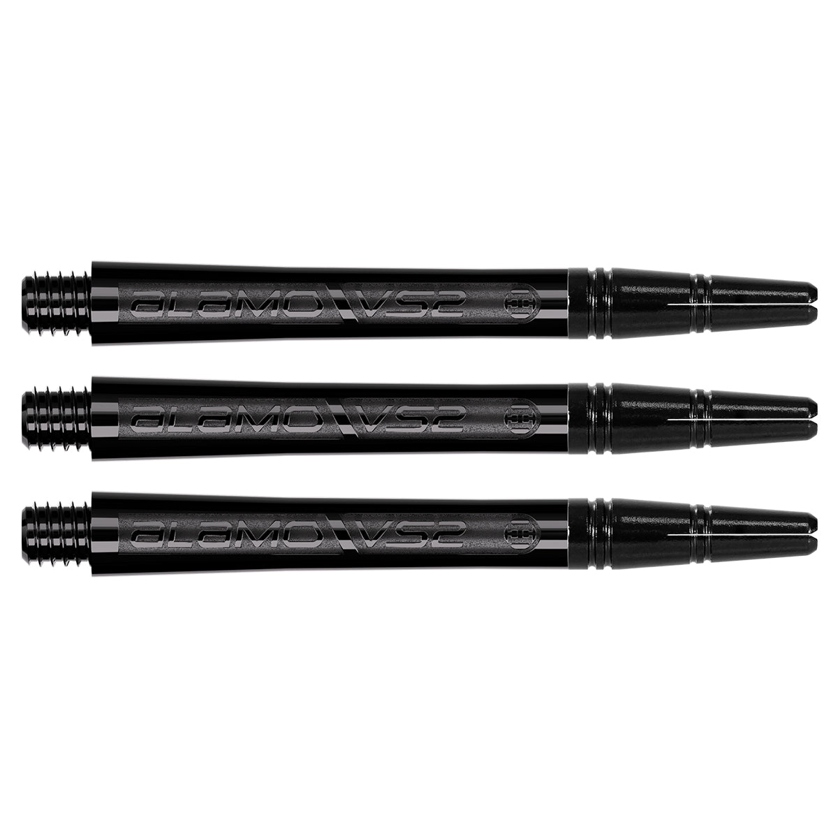 Harrows Alamo VS2 Dart Stems Shafts Black Medium length variant image
