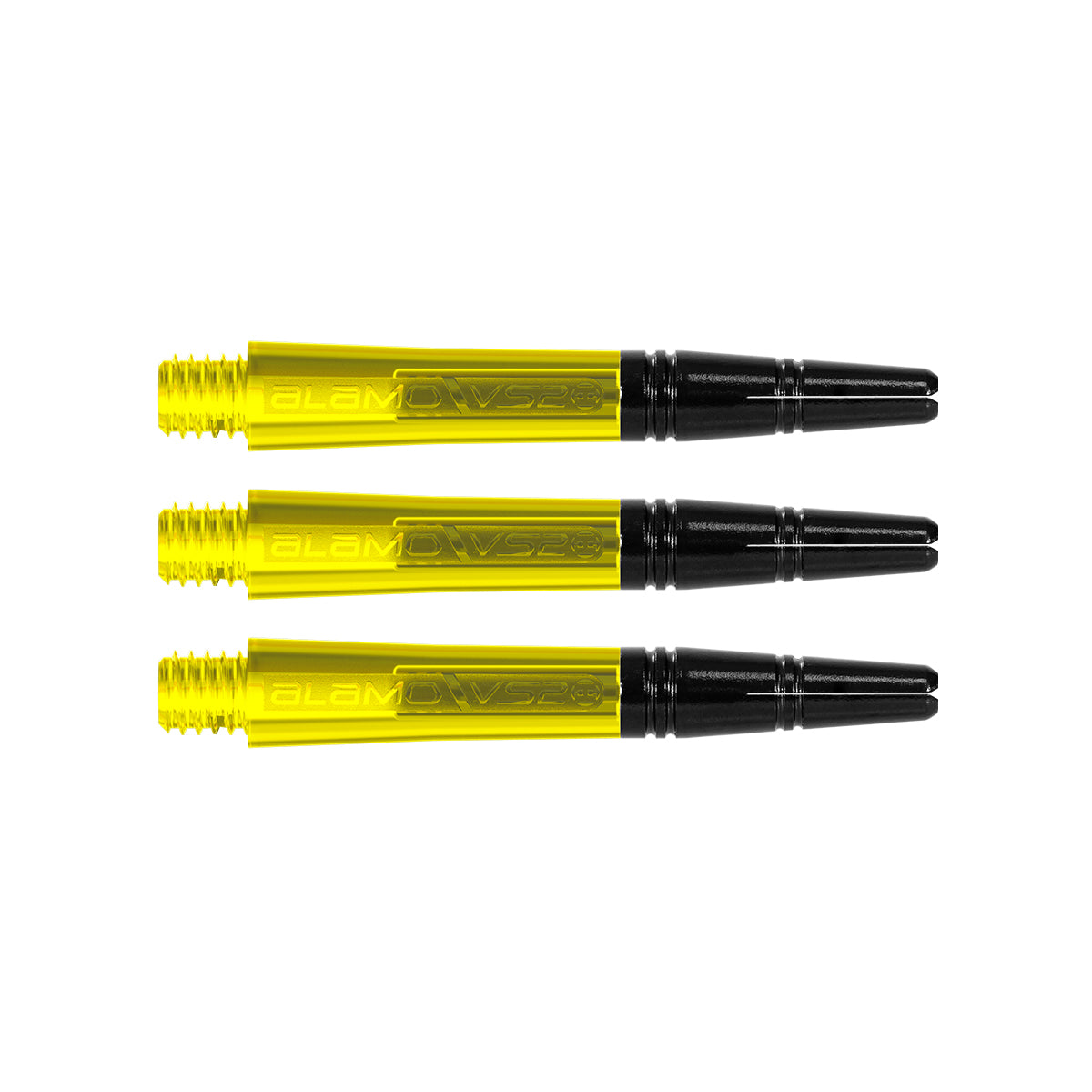 Harrows Alamo VS2 Dart Stems Shafts Yellow Short length variant image